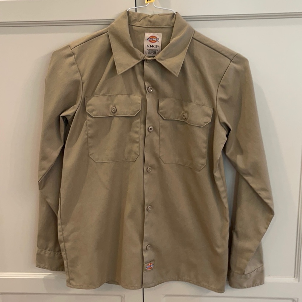 Dickies long sleeve button down